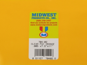 704-02 CLEAR ORAN PVC .005 (0.13mm) 